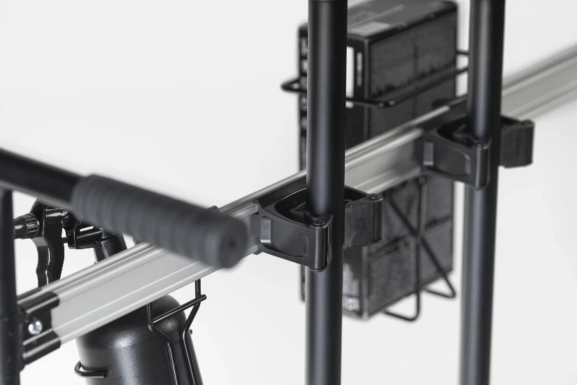 Toolflex One Utility Schoonmaakwagen Zwart - enkel