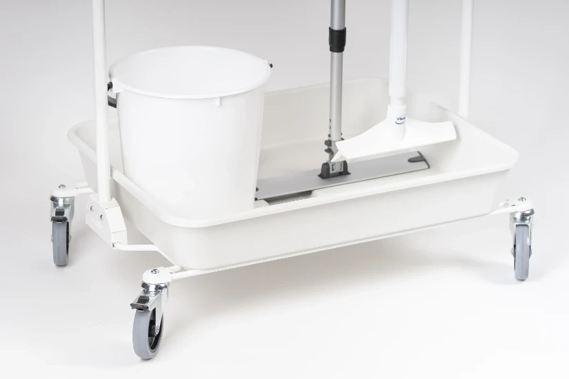 Toolflex One Utility Schoonmaakwagen Wit - enkel