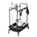 Toolflex One Utility Schoonmaakwagen Zwart - dubbel