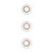 Philips Inbouwverlichting Peridot RD wit - zonder lamp (3 stuks)