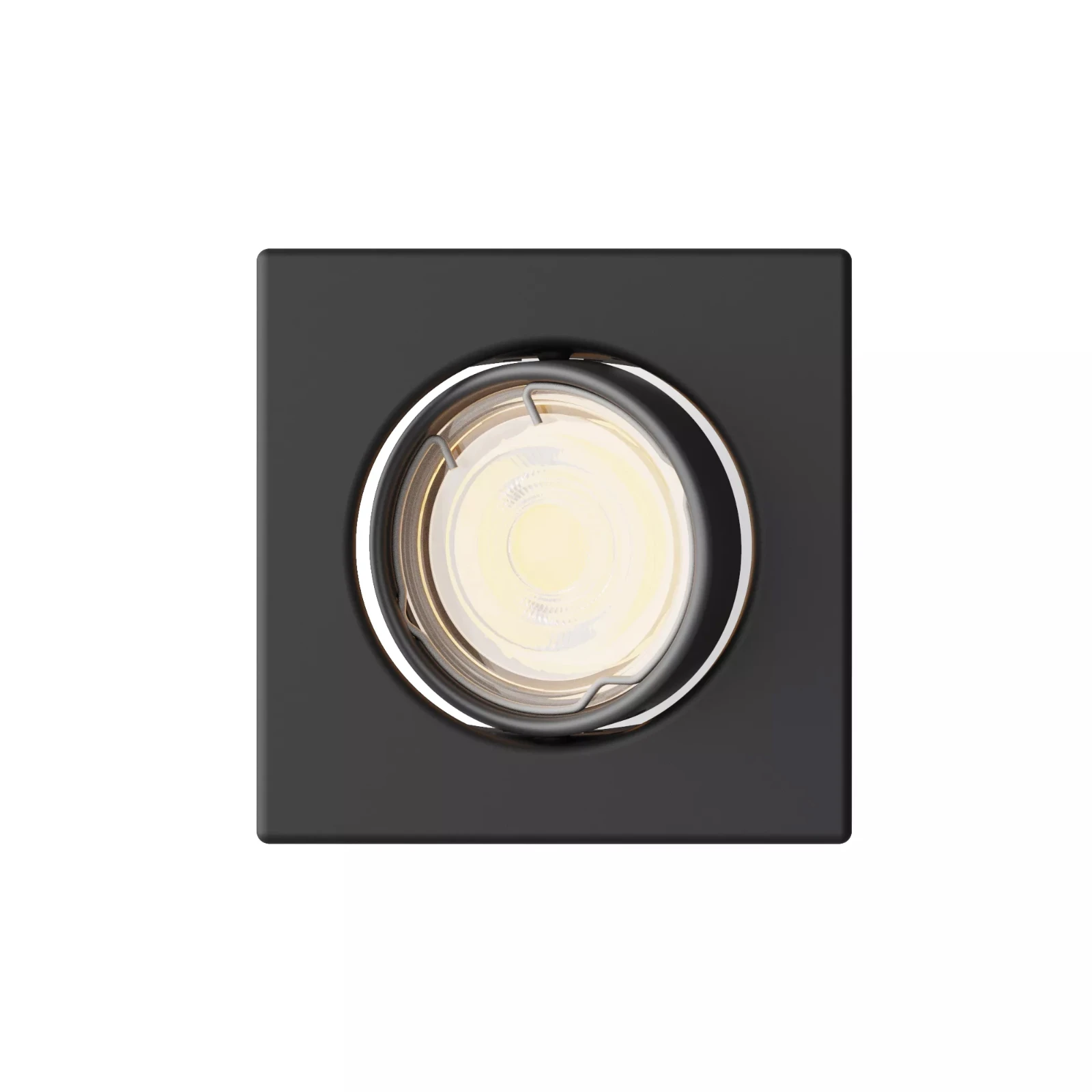 Philips Inbouwverlichting Peridot SQ zwart - zonder lamp - kantelbaar