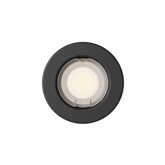 Philips Inbouwverlichting Peridot RD zwart - zonder lamp