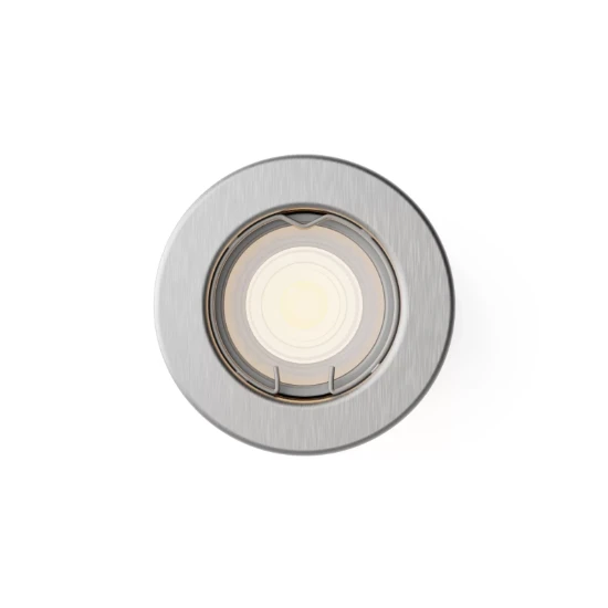 Philips Inbouwverlichting Peridot RD nikkel - zonder lamp