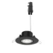 Philips LED-inbouwspot Cilantro 27K zwart (3 stuks)