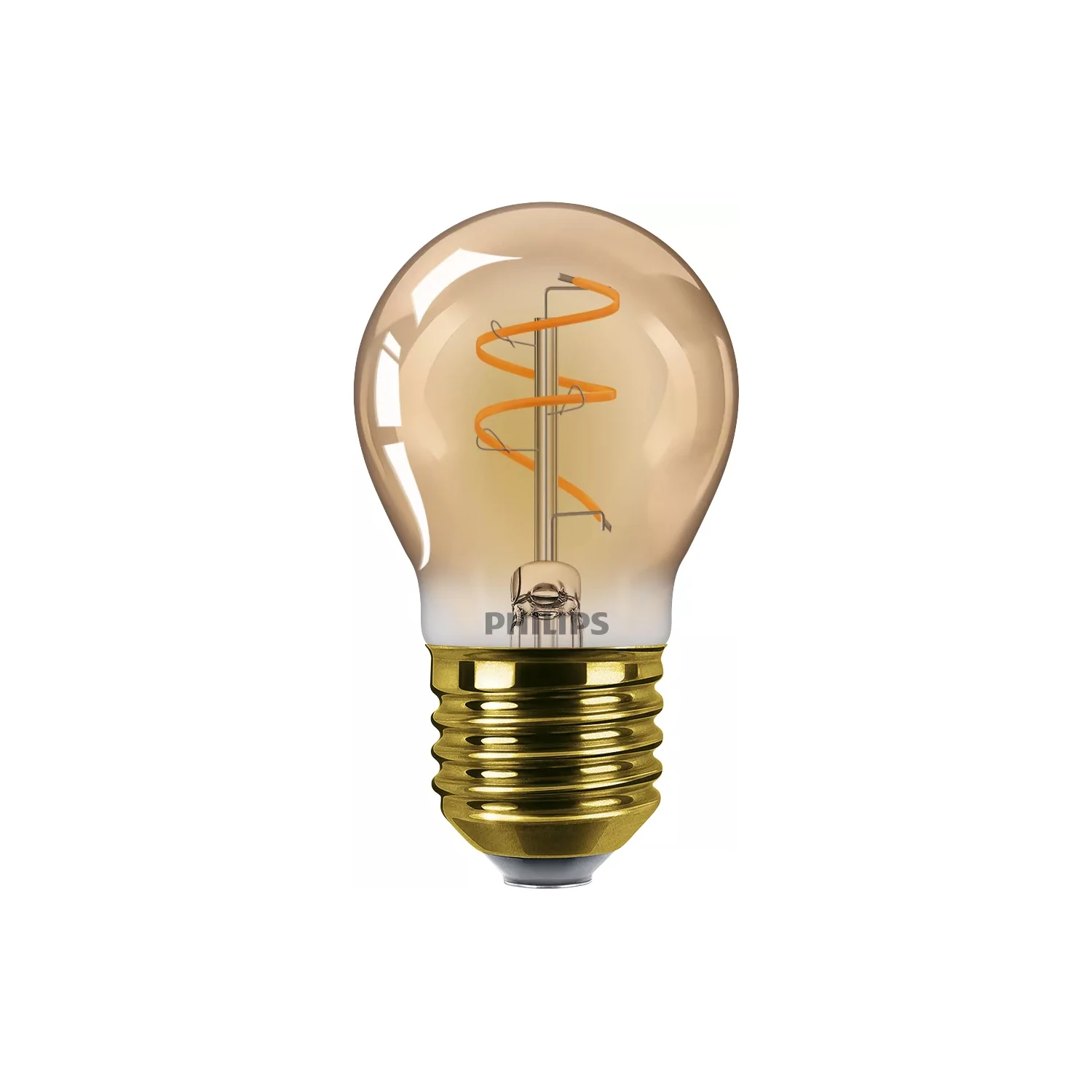 Philips LED Filament kogellamp 25W P45 E27 Amber
