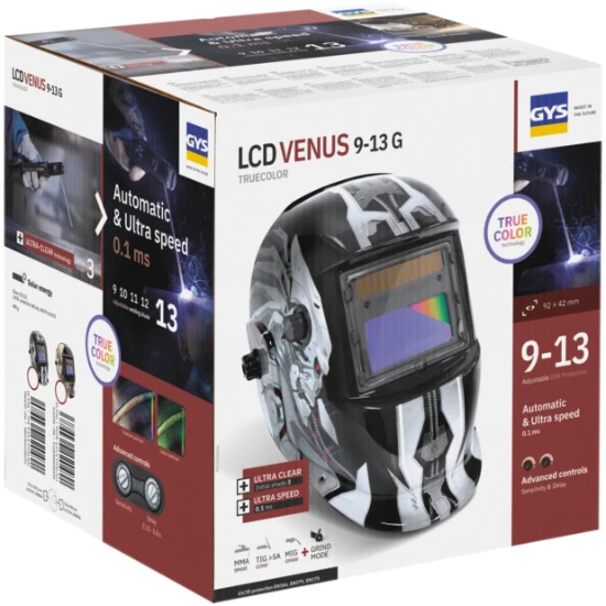 GYS Lashelm LCD Venus 9-13 G Iron True Color