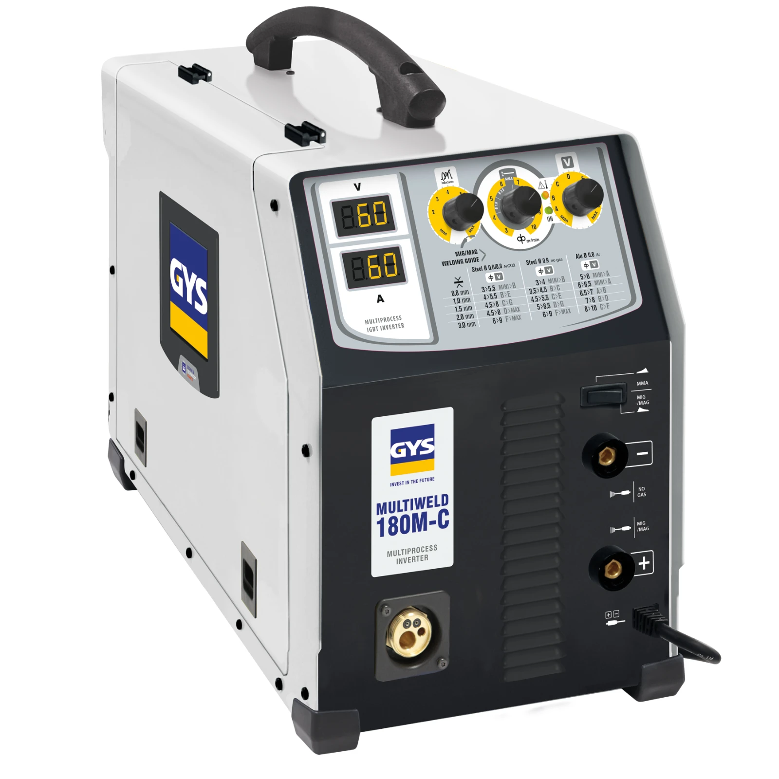 GYS Lasapparaat MULTIWELD 180M-C - inclusief accessoires