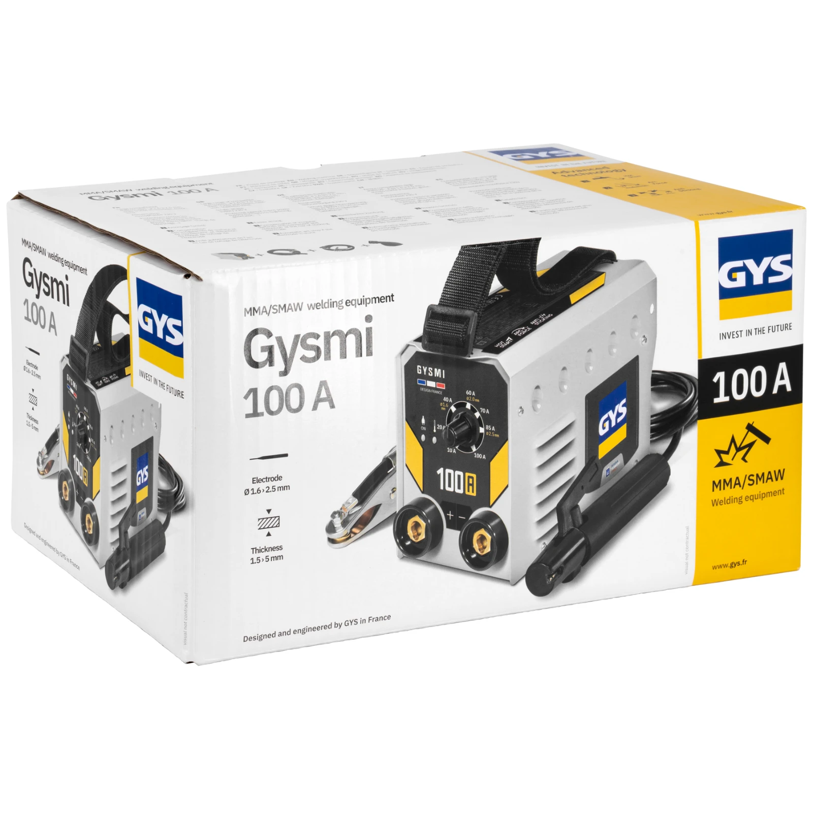 GYS Lasinverter GYSMI 100A - in koffer met accessoires