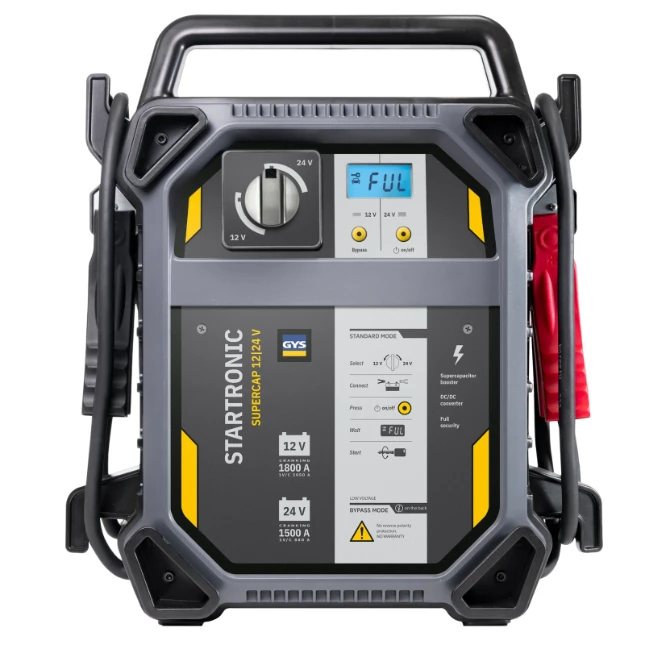 GYS Startbooster STARTRONIC SUPERCAP 12/24V