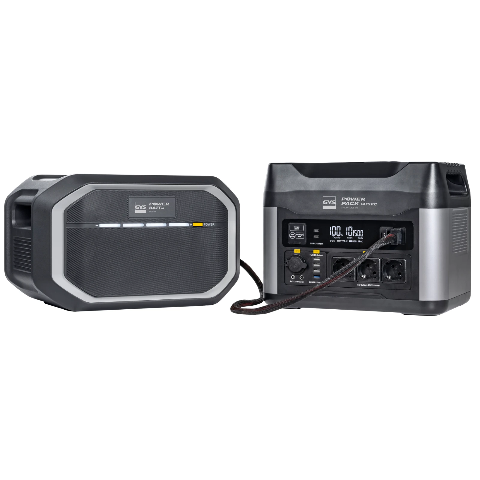 GYS Externe Batterij POWER BATT 14 voor Power Pack 14.15 FC