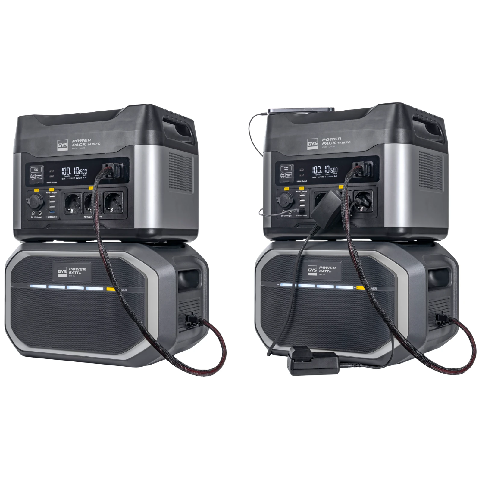 GYS Externe Batterij POWER BATT 14 voor Power Pack 14.15 FC