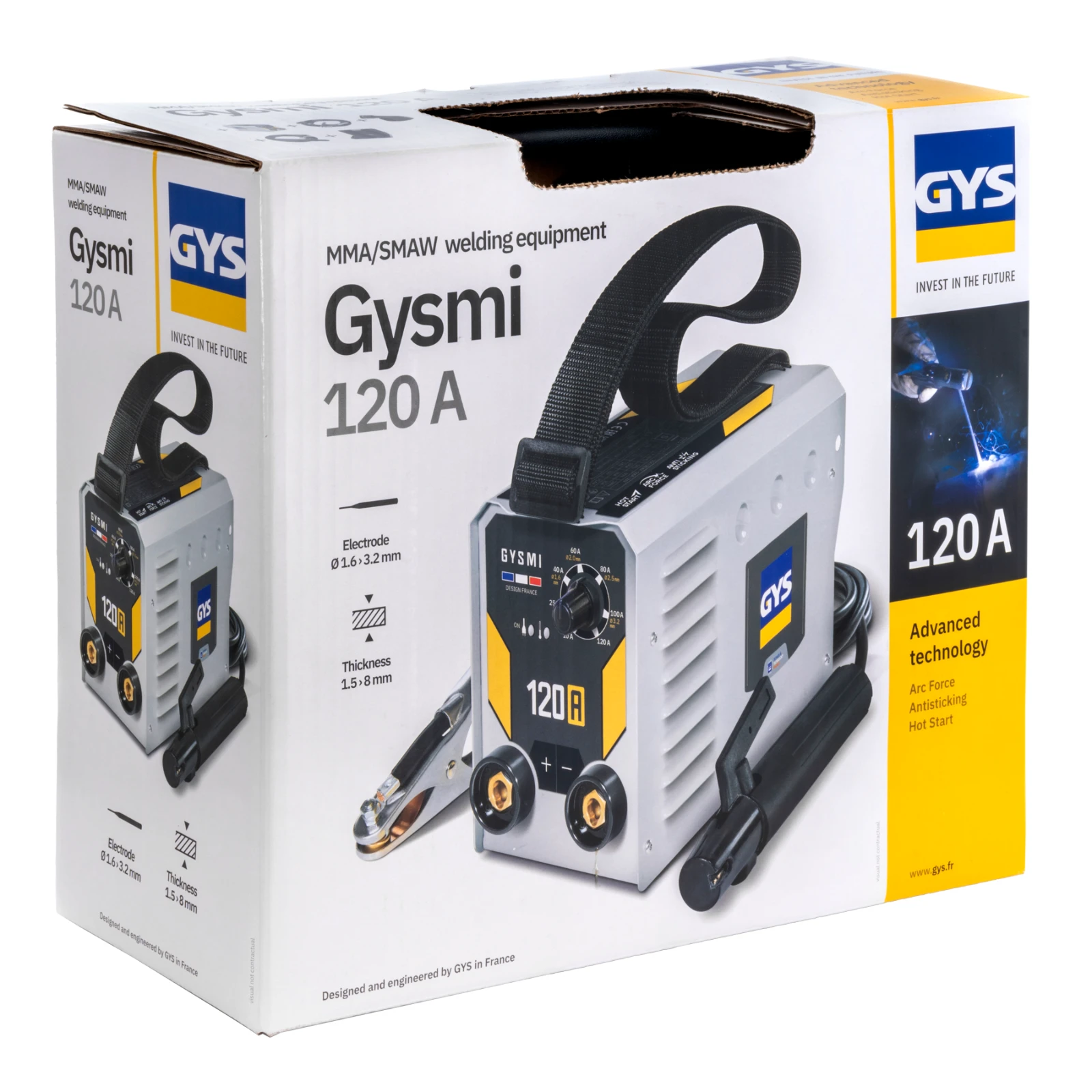 GYS Lasinverter GYSMI 120A - in koffer met accessoires