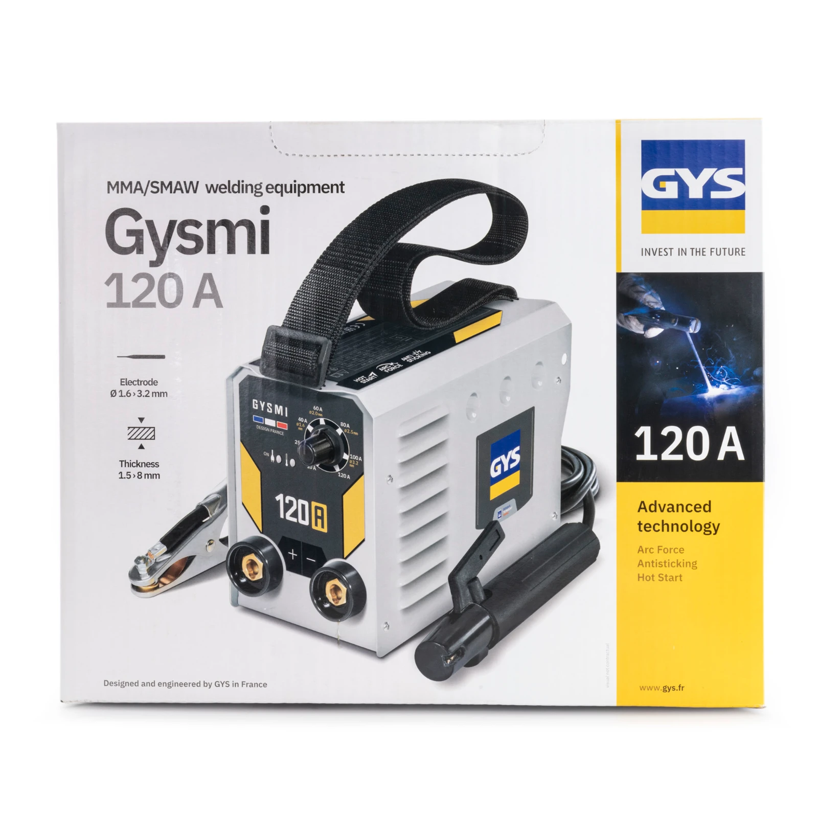 GYS Lasinverter GYSMI 120A - in koffer met accessoires
