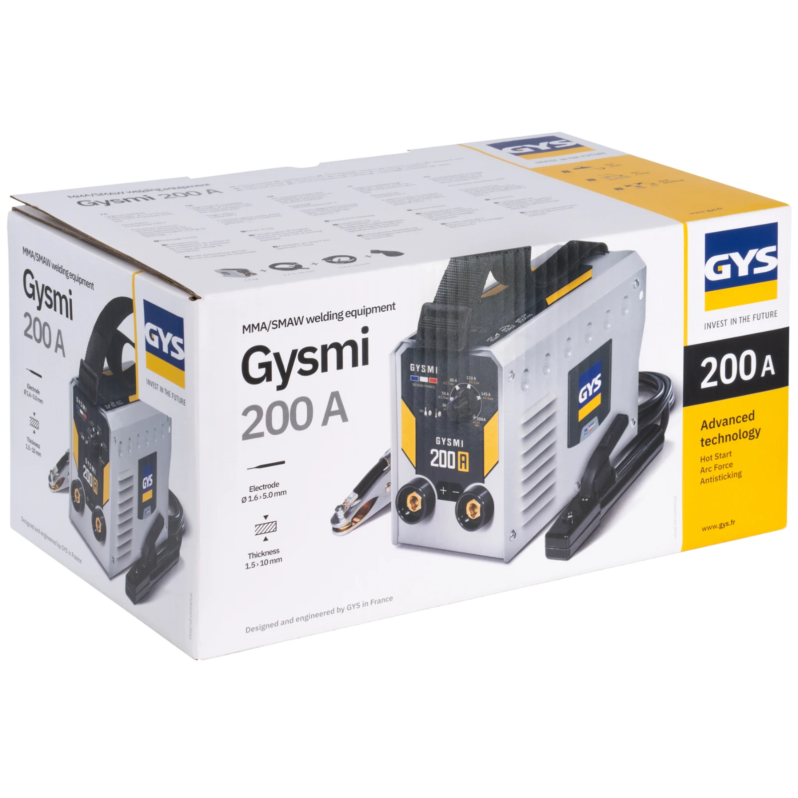 GYS Lasinverter GYSMI 200A - in koffer met accessoires