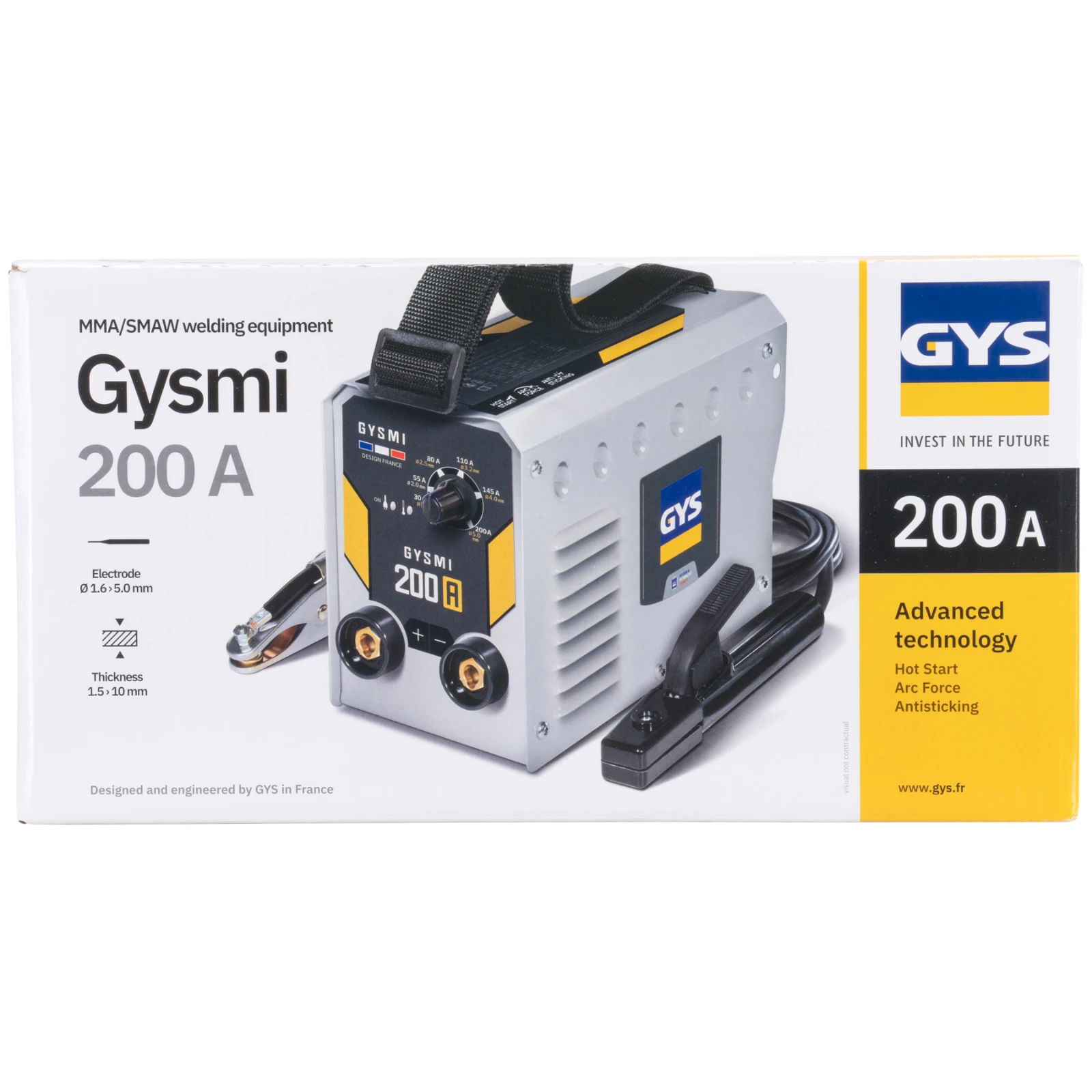 GYS Lasinverter GYSMI 200A - in koffer met accessoires