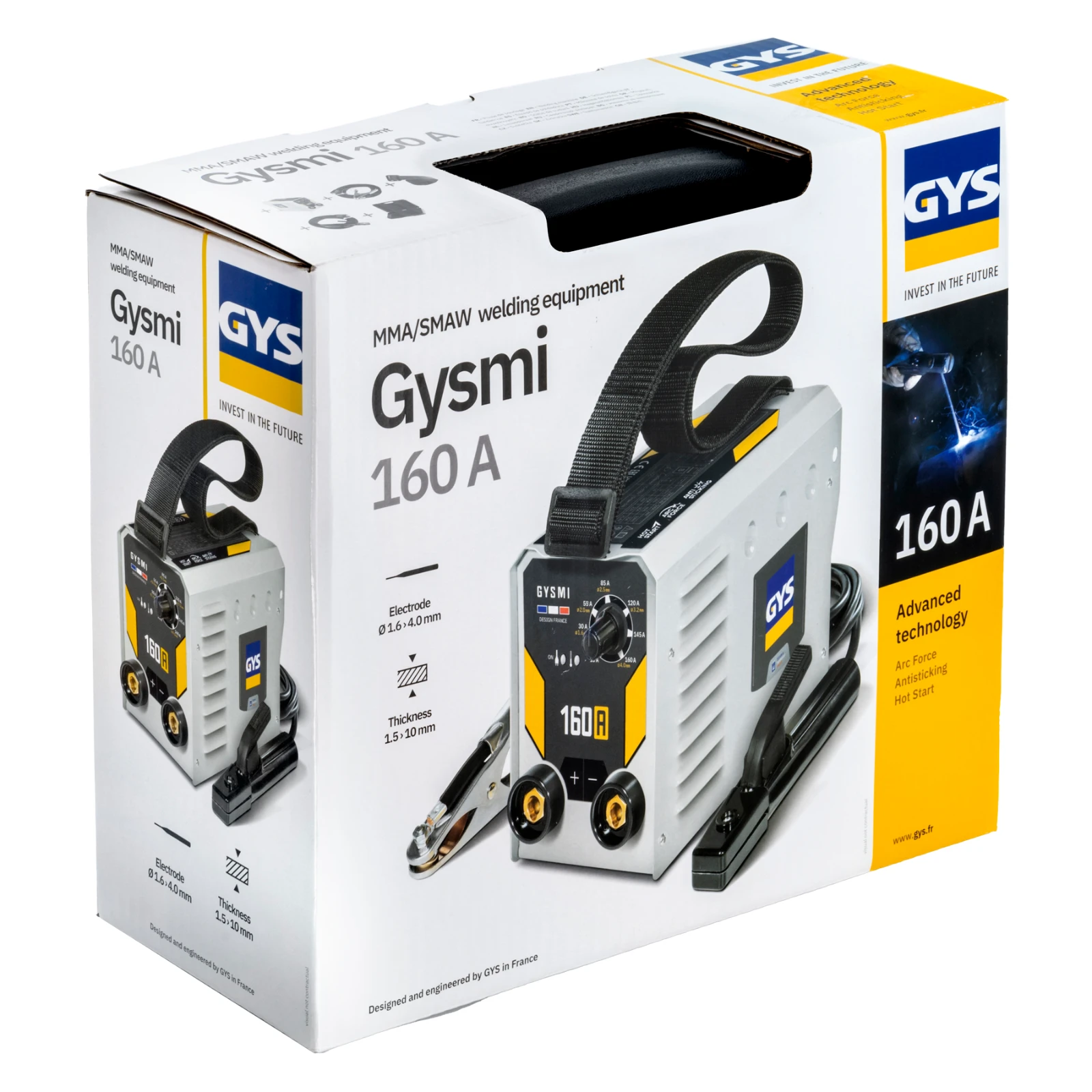 GYS Lasinverter GYSMI 160A - in koffer met accessoires