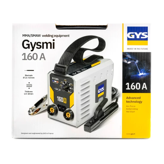 GYS Lasinverter GYSMI 160A - in koffer met accessoires