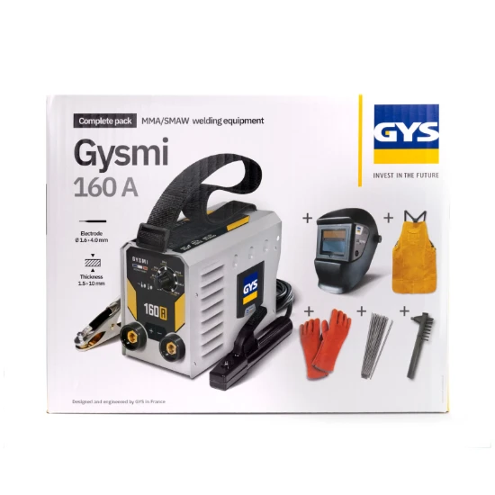 GYS Lasinverter GYSMI 160A - kofferset compleet