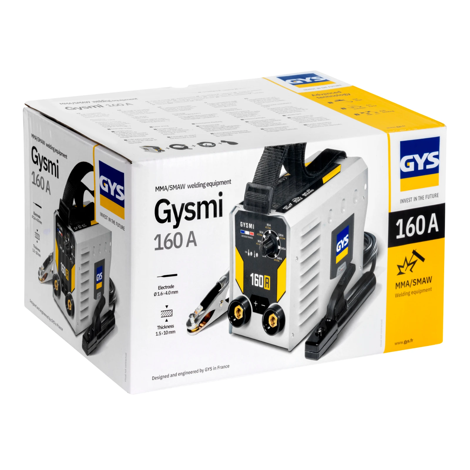 GYS Lasinverter GYSMI 160A - met accessoires