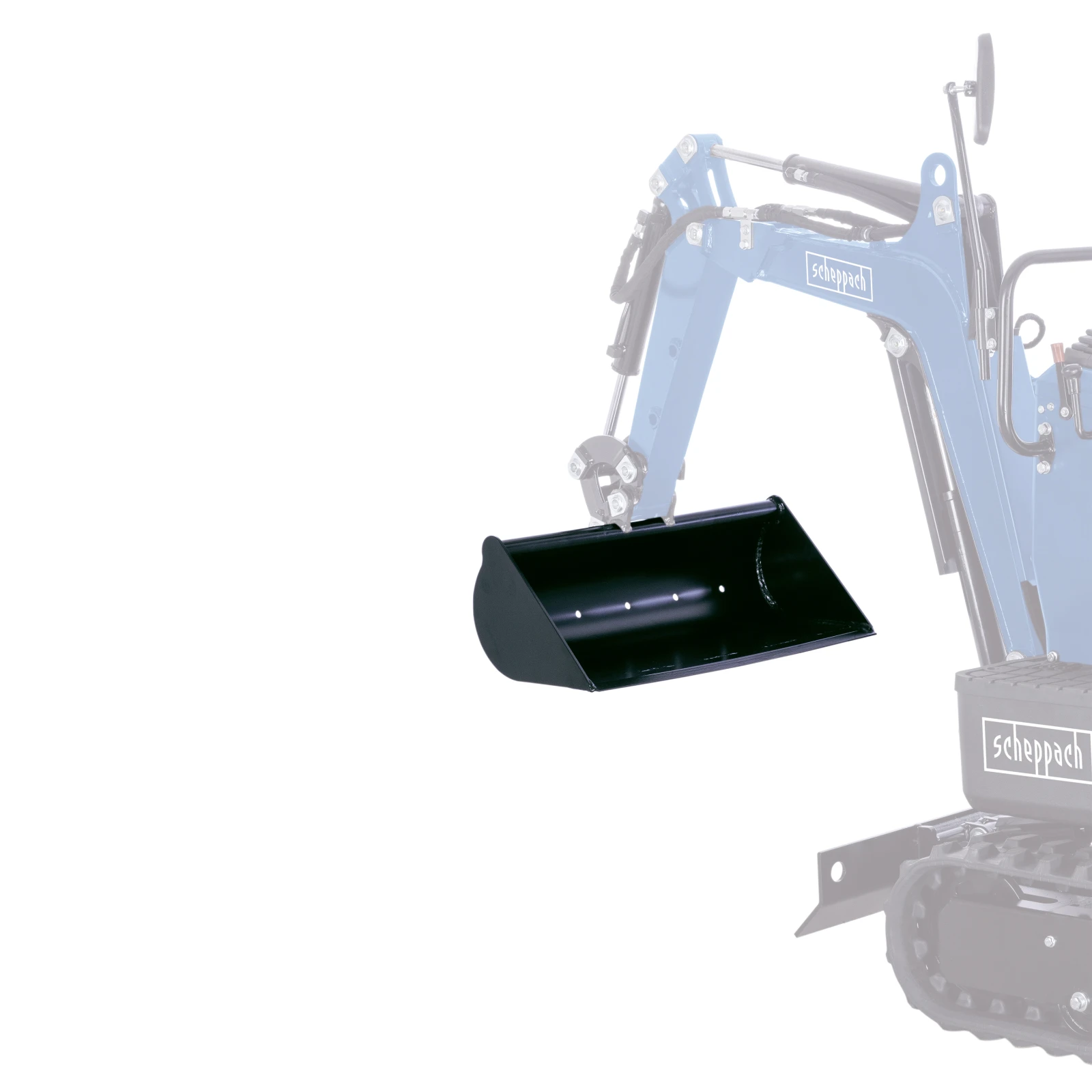 Scheppach Slotenbak voor minigraver EXC815