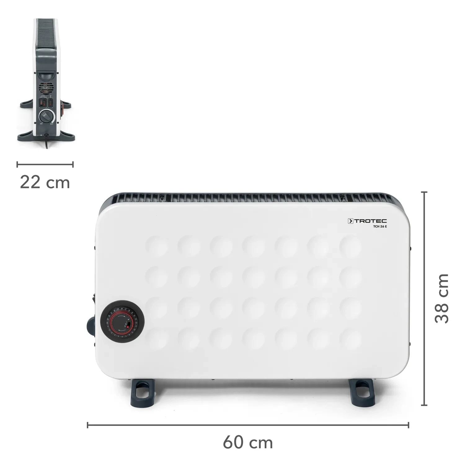 Trotec Convector Kachel TCH 26 E