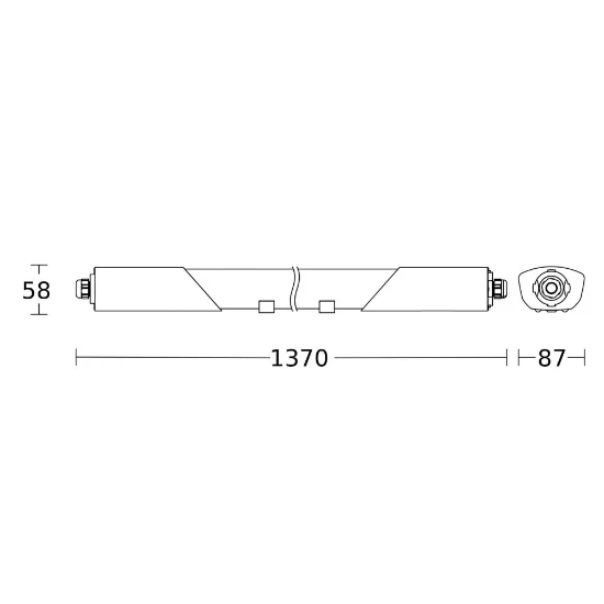 Steinel Sensor Binnenlamp RS PRO 5100 SC 5C NW 24GHz
