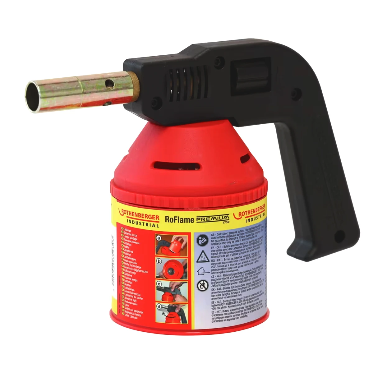 Rothenberger Soldeerlamp RoFlame Premium 1750