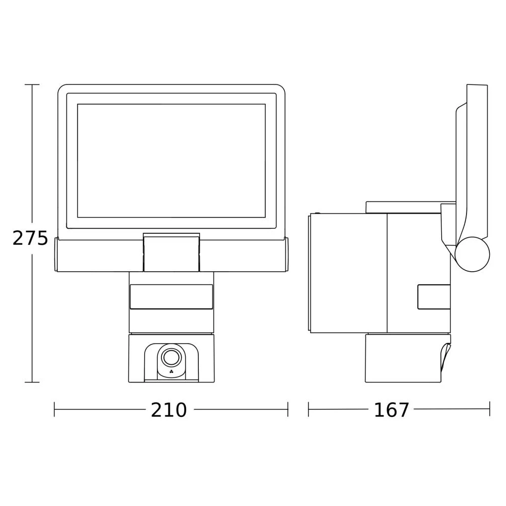 Steinel Sensor Buitenlamp XLED CAM2 SC