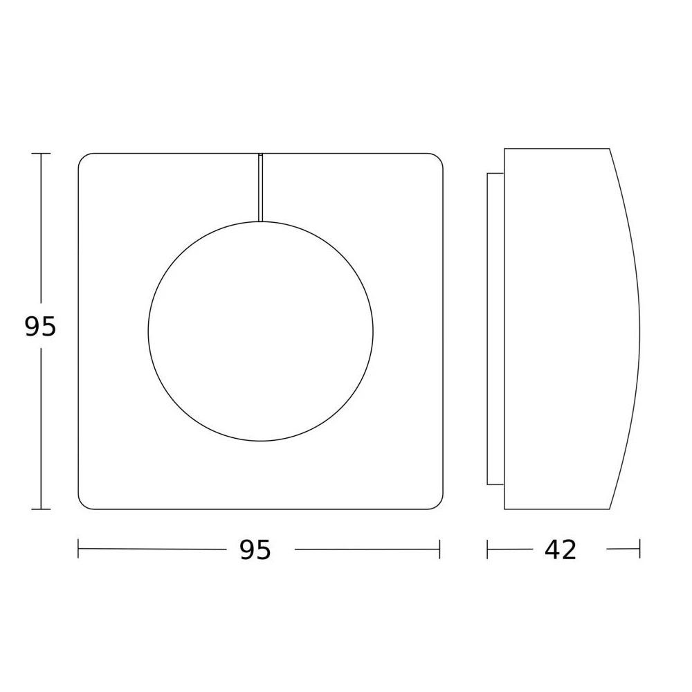 Steinel Schemerschakelaar Light Sensor Dual DALI-2 vierkant
