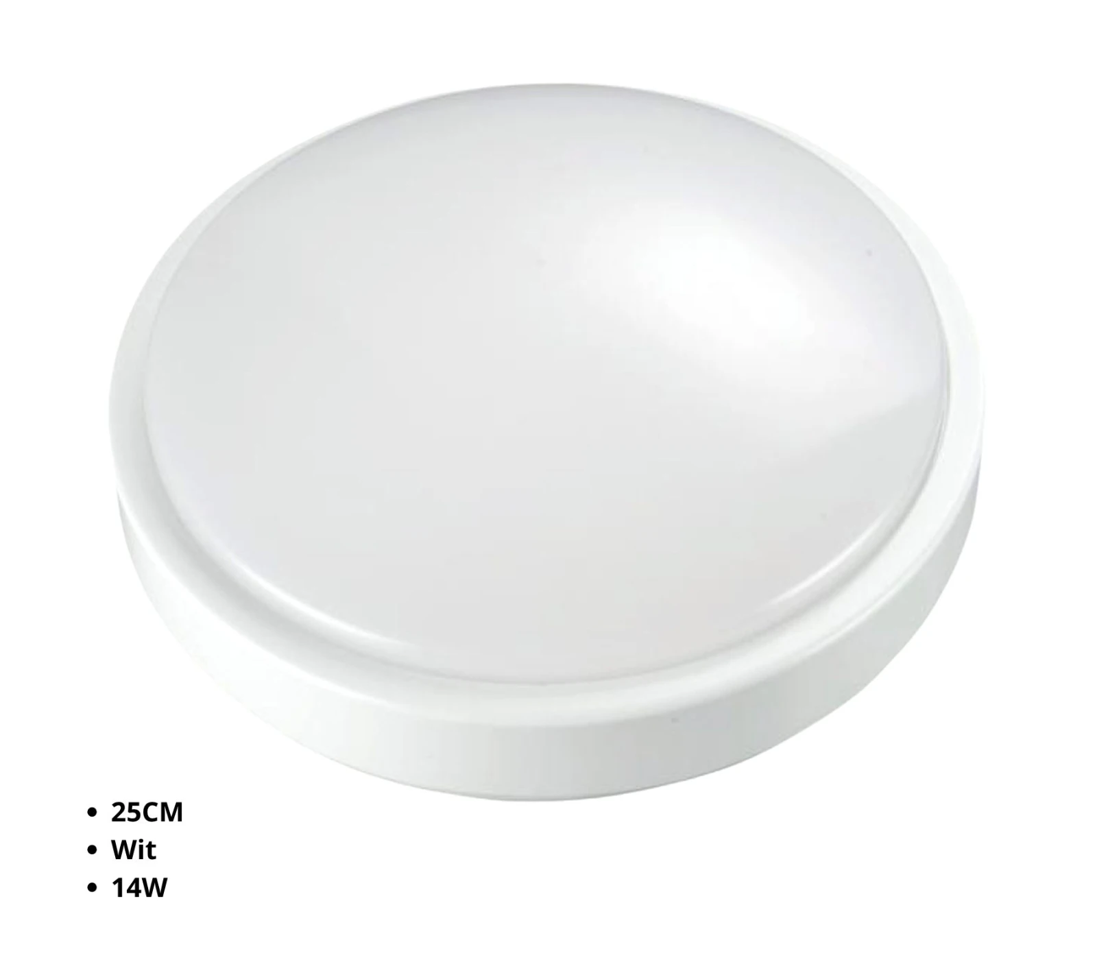 RELED LED-plafonnière wit 14W IP20 78 LED 25 cm