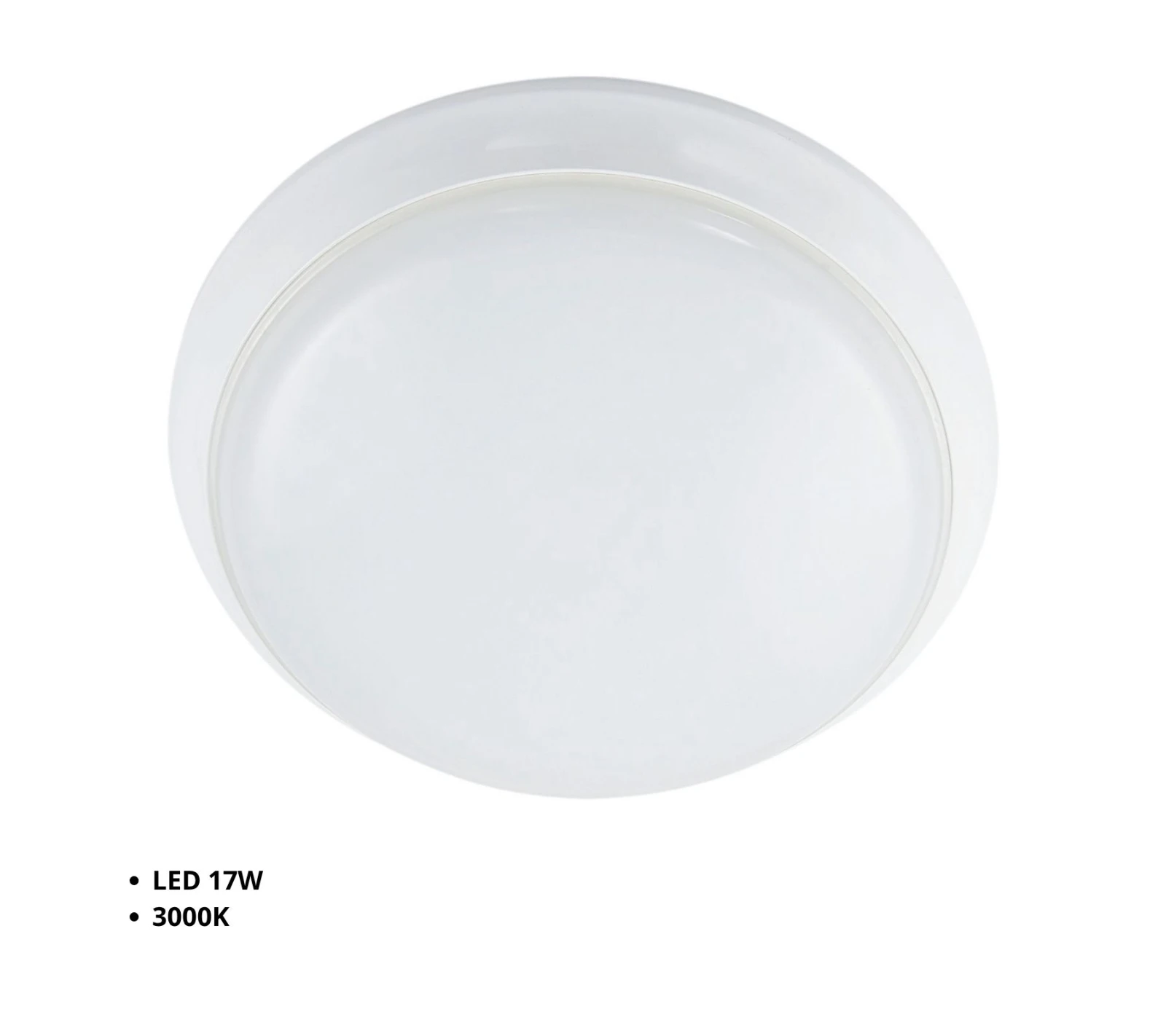 RELED LED-plafonnière wit 17W 3000K