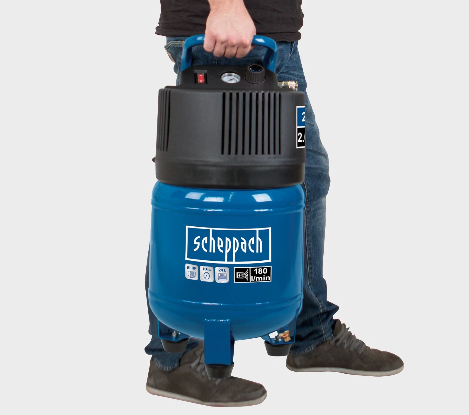 Scheppach Compressor HC24V verticaal 24L