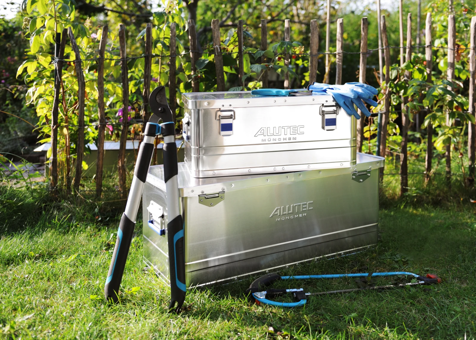 Alutec Aluminium kist BASIC 40 - zilver