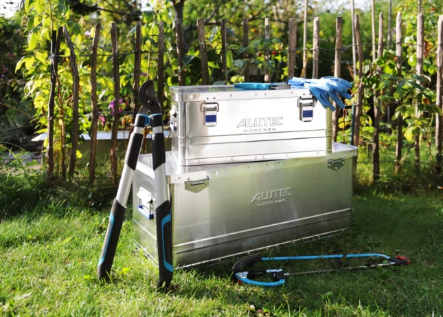 Alutec Aluminium kist BASIC 80 - zilver