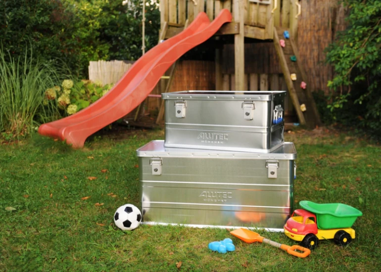 Alutec Aluminium kist CLASSIC 142 - zilver