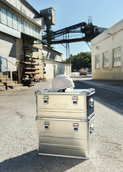 Alutec Aluminium kist INDUSTRY 30 - zilver