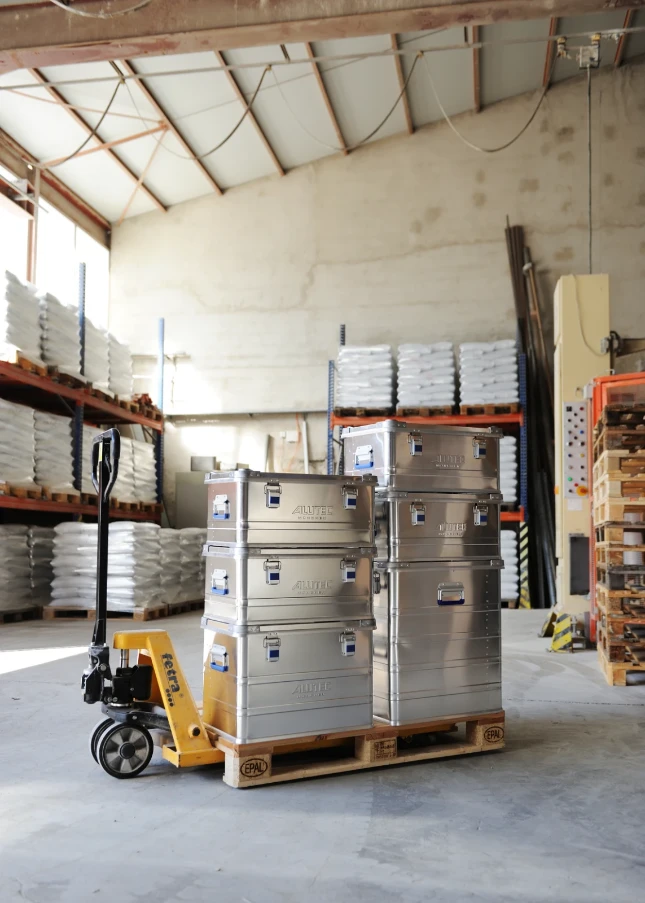 Alutec Aluminium kist INDUSTRY 425 - zilver