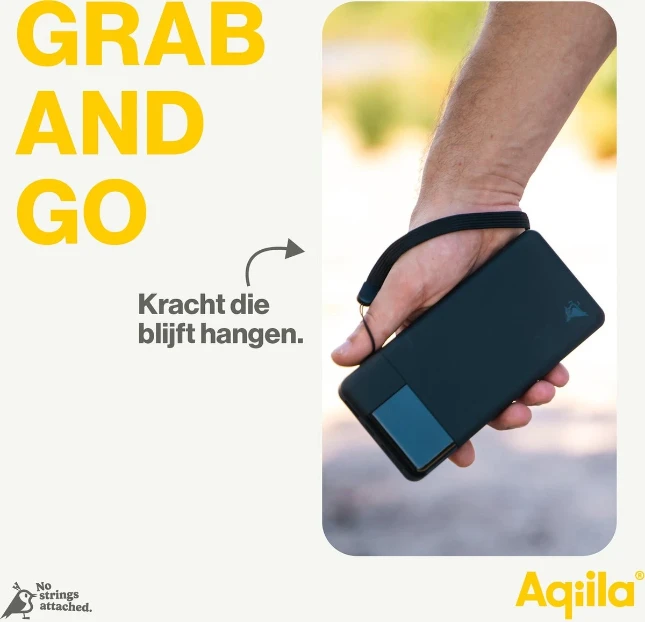 Aqiila Powerbank Powerbird B20+ 65W 20000mAh zwart