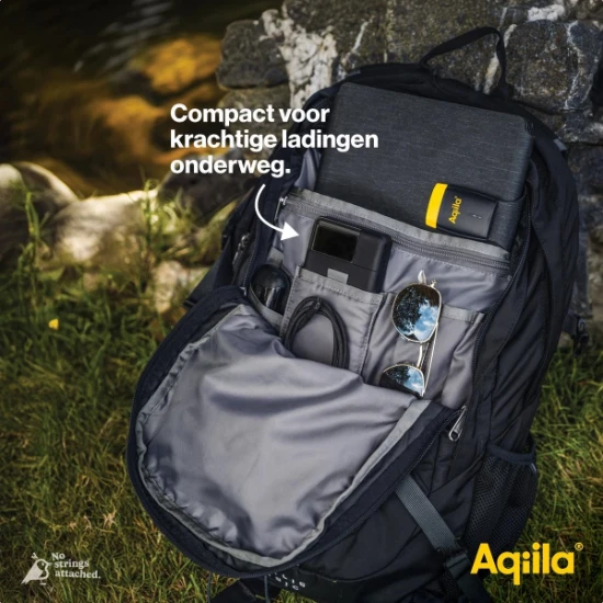 Aqiila Powerbank Powerbird B20+ 65W 20000mAh zwart