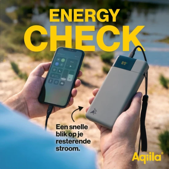 Aqiila Powerbank Powerbird B20+ 65W 20000mAh groen