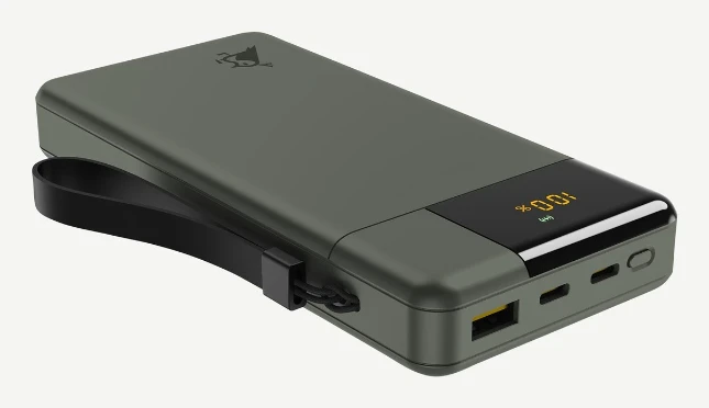 Aqiila Powerbank Powerbird B20+ 65W 20000mAh groen