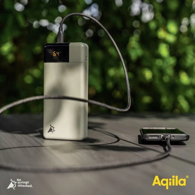 Aqiila Powerbank Powerbird B20+ 65W 20000mAh groen