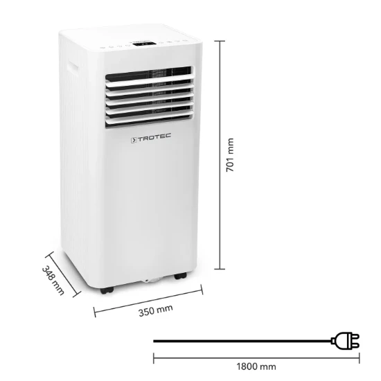 Trotec 3-in-1 Mobiele Airconditioner  PAC 2620 E WiFi