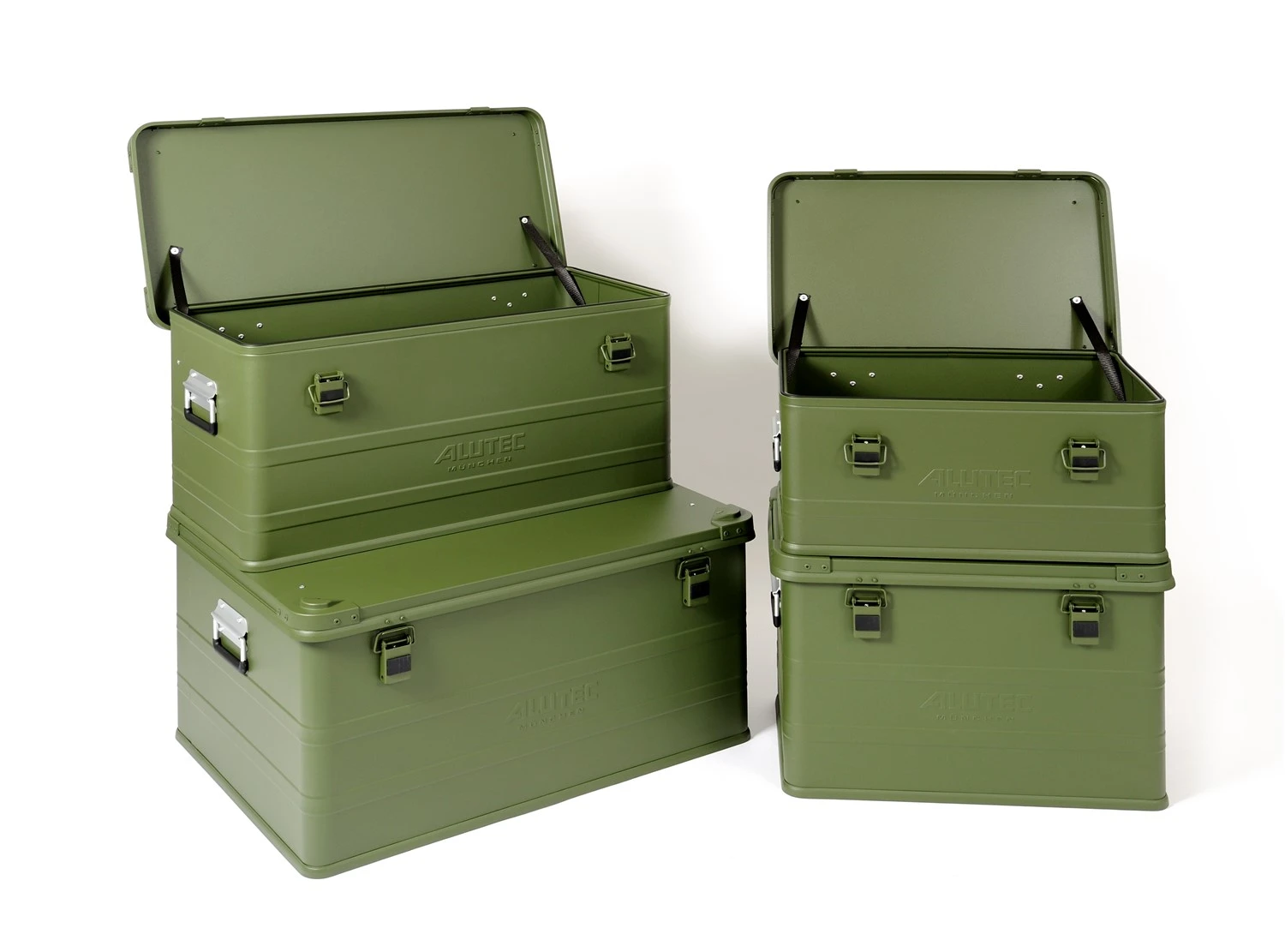 Alutec Aluminium kist INDUSTRY 92 - groen