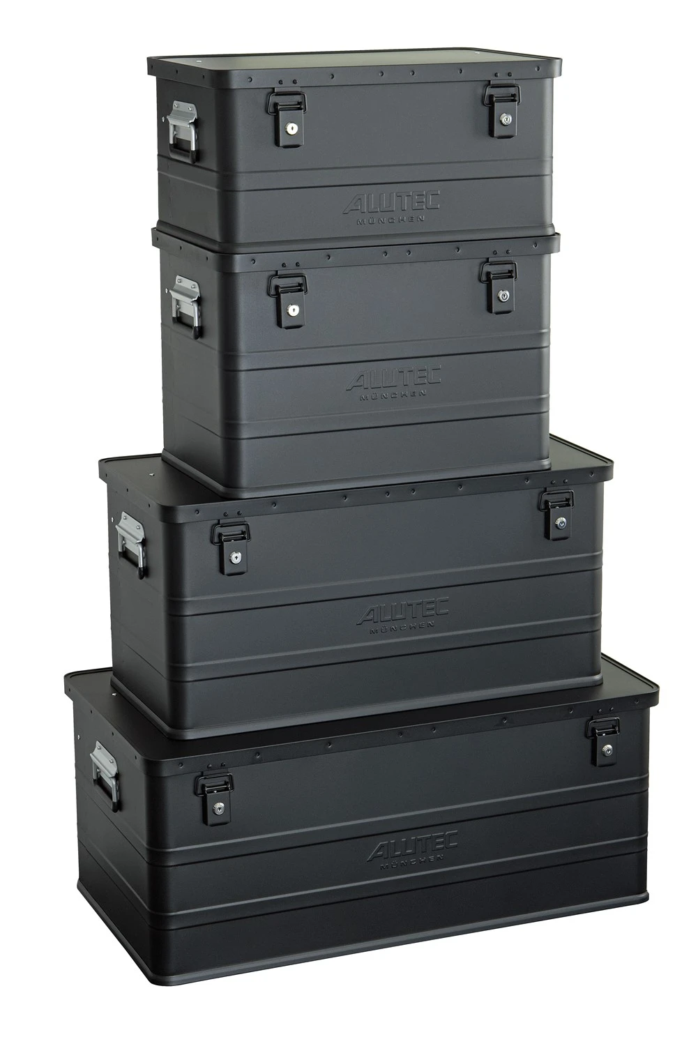Alutec Aluminium kist CLASSIC 142 - zwart