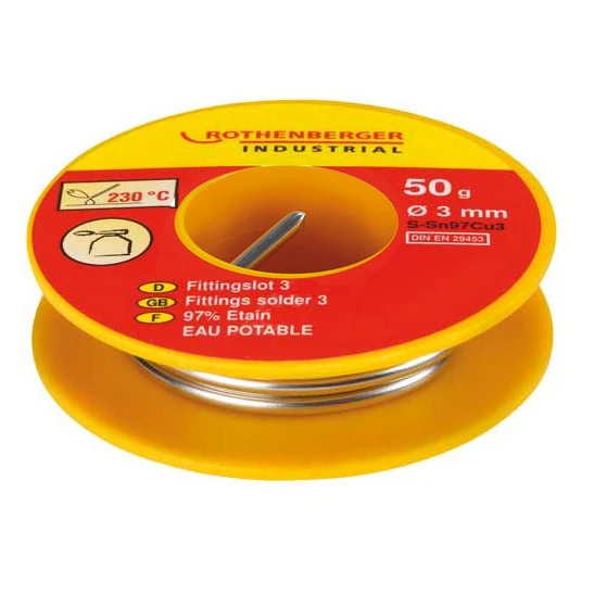 Rothenberger Fittingsoldeer 3 50g