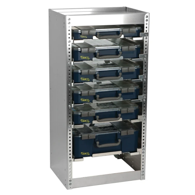 Raaco CarryLite Opbergrek S293 met 6 koffers