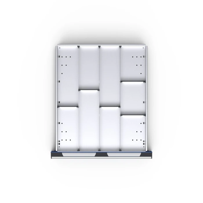 bott Cubio indelingsassortiment 9 compartimenten 650x750x150 mm