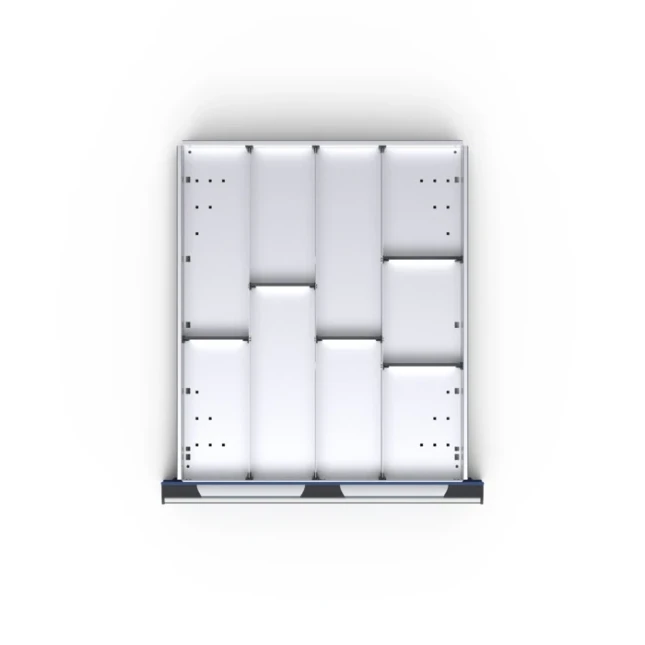 bott Cubio indelingsassortiment 9 compartimenten 650x750x150 mm