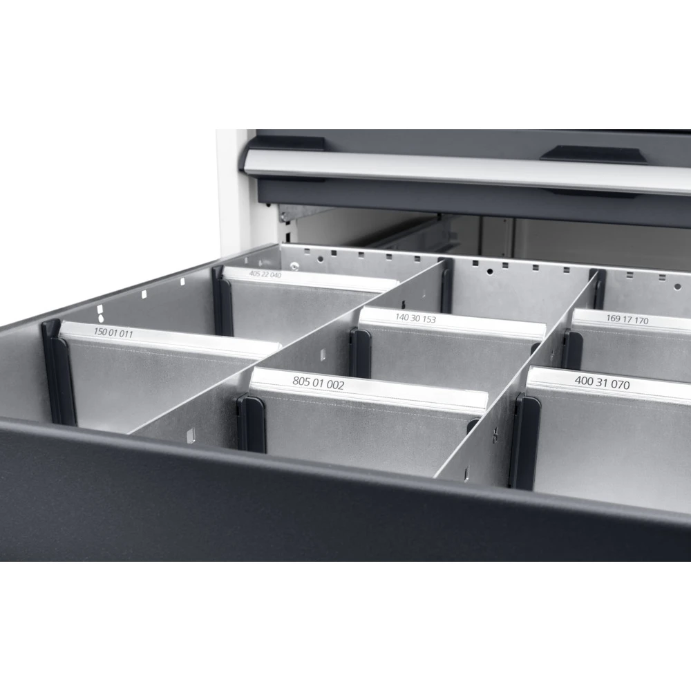 bott Cubio indelingsassortiment 9 compartimenten 650x750x150 mm